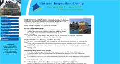 Desktop Screenshot of easterninspectiongroup.com